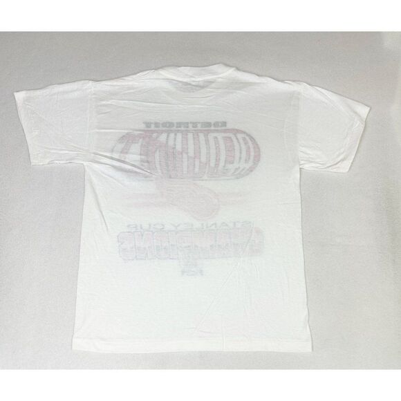 Vintage 1997 NHL Hockey Detroit Redwings Shirt Large Single Stitch Deadstock - Picture 3 of 9